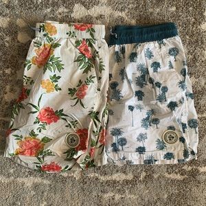 Men’s Lot (2) Imperial Motion Swim Trunks/Bathing Suit - Medium